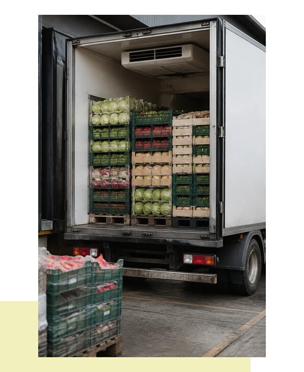 Перевозка плодоовощной продукции оптом напрямую в Кунгур